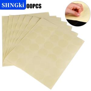 SHNGki Nhãn dán tròn trong suốt 1000 15mm nhãn tròn trong suốt nhãn niêm phong PVC hình tròn