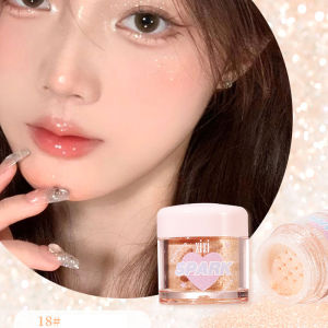 Hộp Bột Nhũ Xixi 3 Màu Bóng Mịn Sáng Lấp Lánh Phấn Bắt Sáng Highlight 3 Chiều Ánh Kim Tuyến Sáng Tự Nhiên Siêu Xinh TIDO TIDO