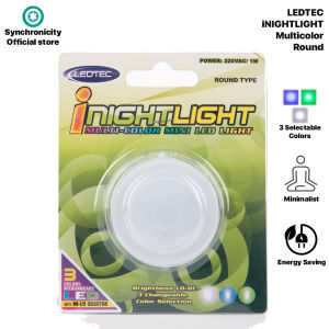Nightlight LEDTEC For Kids | Multicolor Mood Light | Bed Floor Lamp Night Light | LED Plug In High Quality | Suitable for Bedroom Bathroom Toilet Stairs Kitchen Hallway Kids Adults Compact Nightlight | 3 Colors iNightlight | Local Fast Shipping