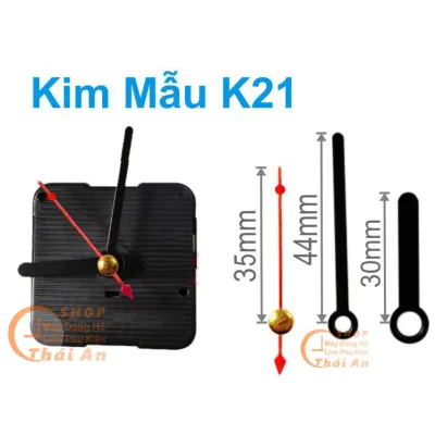 Máy đồng hồ treo tường Nhật Xịn Kim trôi (2 năm BH)