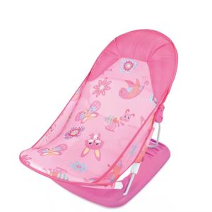 Hntob Baby Non-Slip Bath Chair Reclinable Shower Bather Foldable Seat Bathing Tub Newborn