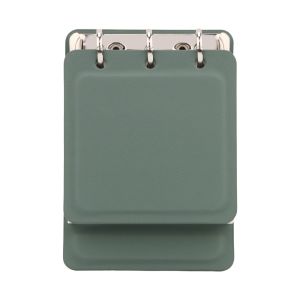 FOUNDTWO Da Máy tính xách tay di động Sành điệu Đơn giản Sổ ghi chép A7 Tối giản Tiện lợi Sổ tay bỏ túi nhỏ gọn Dành cho bộ sưu tập tem