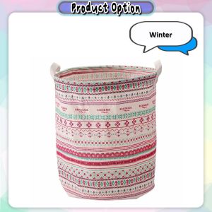 [Datz] Large Laundry Basket Foldable Dirty Clothes Basket 洗衣篮 脏衣篮 Bakul Baju Kotor Bakul Dobi -SO57