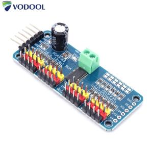 PCA9685 Controller Module IIC Interface 16 Channel 12-Bit PWM Servo Motor Shield Driver for Arduino Robot/ Raspberry Pi