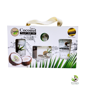 I nature Organic coconut  ชุด กิฟท์เซท ชุดของขวัญ บำรุงผิวจาก น้ำมันมะพร้าว  ไอเนเจอร์ ของขวัญปีใหม่