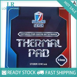 LF Wholesale✨Flash Sale ✨ Subzero bảy-cuối cùng 15W MK nhiệt Pad CPU GPU đồ họa Bo mạch chủ Silicone mỡ Pad tản nhiệt Silicone Pad