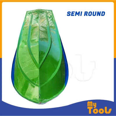 Mytools 14 Feet 3 Layer Fibre Boat Semi Round & Sharp Shape (Random Color)