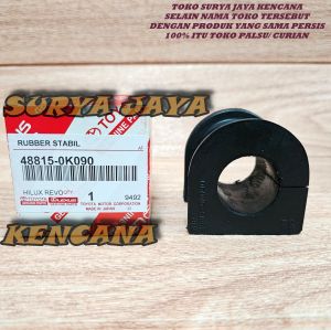 KARET STABIL BUSH STABILIZER DEPAN HILUX REVO FORTUNER VRZ 32MM 48815-0K090 PART MOBIL