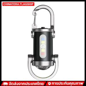 ไฟฉายพกพาไฟฉายขนาดเล็กพกพาไฟฉาย USB แบบชาร์จไฟฉายได้แบบชาร์จไฟได้สำหรับการเดินป่าแคมป์ปิ้ง