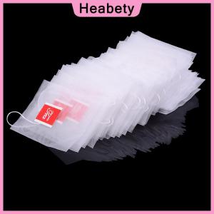 Heabety 100pcs Nylon Empty Tea Bags Tea Infuser New Herb Spice Filter Strainer Tea Bag