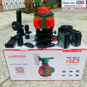 MÁY CÂN BẰNG LASER AKUZA  16 TIA XANH - MÁY CÂN MỰC BẮN CỐT ĐÁNH THĂNG BẰNG LAZE - HÀNG CHÍNH HÃNG