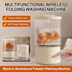 Home Wireless Folding Washing Machine Multifunctional Underwear Washer Sock Machine Washing Machine