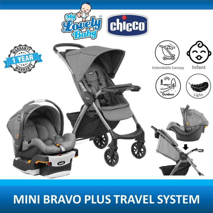 Chicco mini bravo shop plus travel system