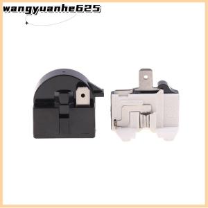 [WYH Store] 👗 2PCS QP2-4.7 PTC Starter Relay 1 Pin Refrigerator Starter Relay And 6750C-0005P Refrigerator Overload Protector