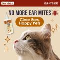 Nanovet®  Ear Cleaner Solution for Cat and Dog (150ml). 