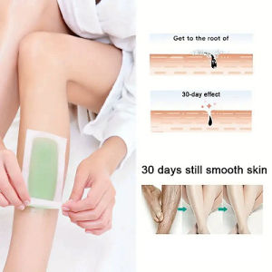 5 Miếng Giấy Bôi Sáp Tẩy Lông Tấm tẩy lông không đau có sẵn để sử dụng tại nhà