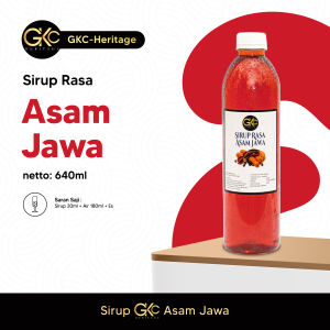Sirup asam jawa tamarind 640ml Minuman Gkc Heritage