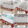Fat Chef Rugs Cat Kitchen Mats for Floor 2 Piece, Anti Fatigue Floor Mat for Kitchen, Kitchen Floor Mats for in Front of Sink and Cute Kitchen Matt for Standing for Kitchen Decor 17"X30"+17"X47". 
