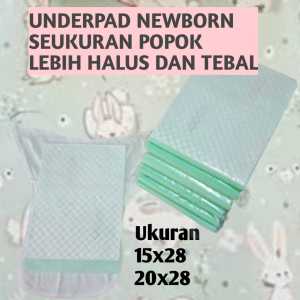 UNDERPAD BAYI ISI 20 PCS BAHAN GEL INSERT POPOK BAYI BARU LAHIR