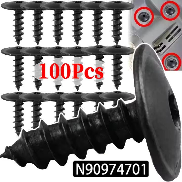 Splash Shield Screws N90974701 For Audi & VW - Fender Liner