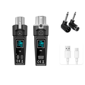 ข้ามพรมแดนขายร้อนข้ามพรมแดนไมโครโฟนแบบมีสายเป็นระบบรับส่งสัญญาณไร้สายสำหรับการเคลื่อนไหวขดลวดไมโครโฟนการรับระยะไกลปรับระดับเสียง