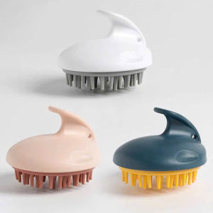Bàn Chải Gội Đầu Silicon Massage Da Đầu 9cm – Lược Gội Đầu Tạo Bọt Làm Sạch Chân Tóc Giảm Gàu
