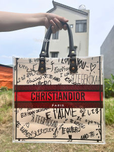 Túi Xách Nữ. Túi Giấy Hãng Đì Or Custom Size 32 cm Túi Xách Bọc Nhựa Có Khóa Kéo.