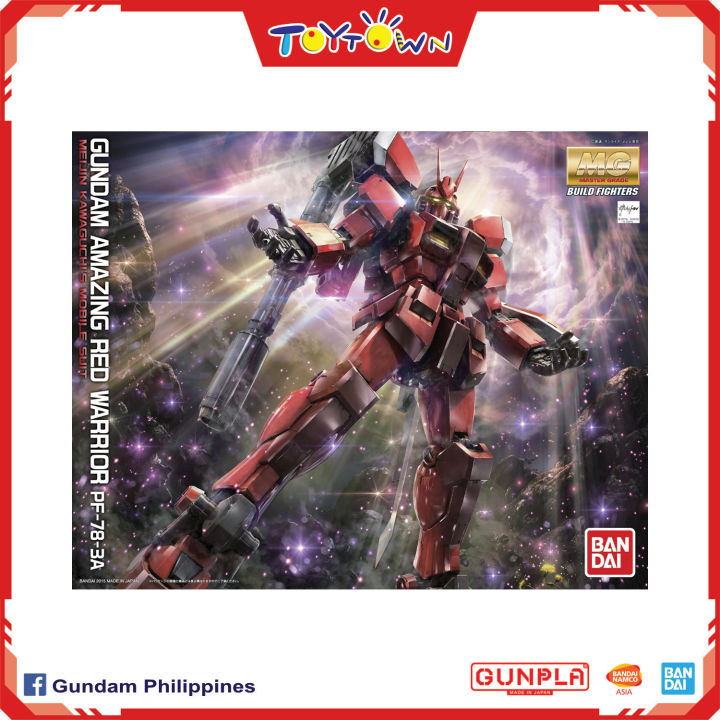 その他 MG GUNDAM AMAZING RED WARRIOR PF-78-3A HGBF PF-78-3A Gundam Amazing Red Warrior | Gunpla Wiki | Fandom