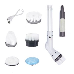 Hodepart แปรงขัดห้องน้ำไฟฟ้า แปรงขัดพื้นไฟฟ้า แปลงขัดห้องน้ำ 75W พร้อมหัวเปลี่ยน 4 แบบ ไร้สาย อเนกประสงค์