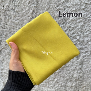 Hijab Paris Premium Kerudung Sekolah Warna Solid Elegan