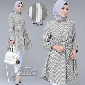 Godwin Collection - Tunik Lalita (Tidak Termasuk Hijab) Fashion Muslimah Terbaru Atasan Muslimah Kekinian Fashion Lebaran Trendy