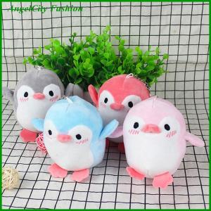 AngelCity Fashion Store 1pc Lovely 12CM Penguin Stuffed Plush Toy Baby Kids Gift Pendant Key Chain Plush Toy Doll
