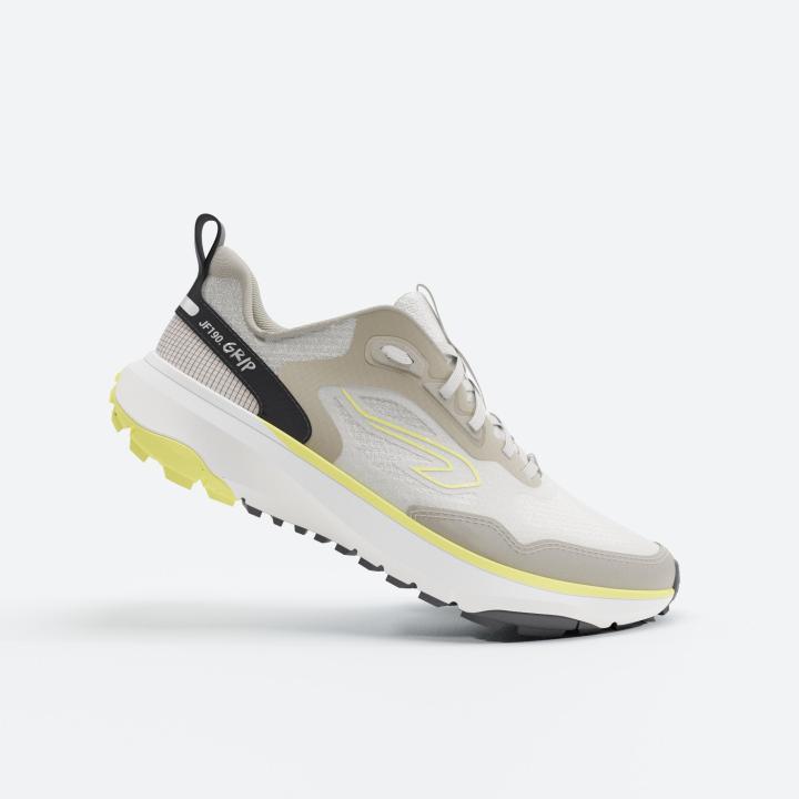 Decathlon Men's Running And Trail Running Shoes Jf 190 Grip-Cotton