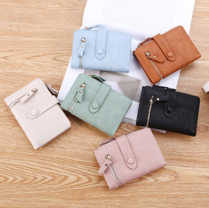 Ví Bóp Da Nữ Nhỏ Gọn Cầm Tay Ví Mini Đựng Tiền Thẻ Cho Nữ