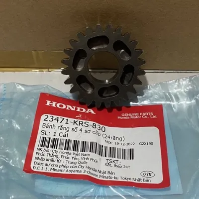 Bánh răng số 4 sơ cấp (24 răng) Wave A100 RS100 Dream chính hãng Honda (23471-KRS-830)