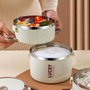 Stainless Steel Insulated Multi-Layer Lunch Box Sealed largecapacity multilayer insulation lunch box