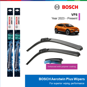 BỘ GẠT MƯA BOSCH AEROTWIN PLUS  26" & 16": VINFAST VF6 ĐỜI XE 2023 ĐẾN NAY