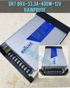 BRILUX POWER SUPPLY 33A 400W DC 12V RAINPROOF HIGH QUALITY - GR7