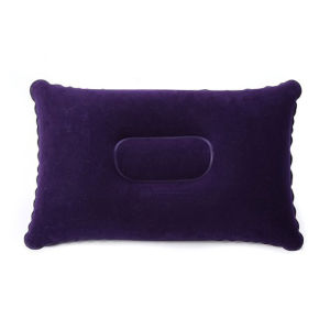 Bantal Angin Kaki Tidur Di Mobil Pesawat Portabel Inflatable Relaxing Feet Tool Foot rest Pillow