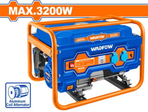 Buildmate x WADFOW Gasoline Generator for Power Supply 3.2kW Max Output WGEAA04-5P WPT
