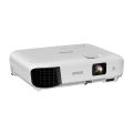 Epson EB-E01 XGA 3LCD Classroom Projector 3,300 Lumens XGA (1024 x 768) 12,000 hours (Eco). 
