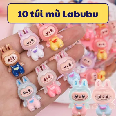 10 Cái Túi mù mini túi kẹo bóc quà bí mật blind bag kẹo bóc quà test nhân phẩm cho bé