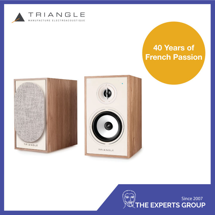 Triangle Borea BR02 CONNECT Bluetooth Bookshelf Speaker (2 Speakers ...