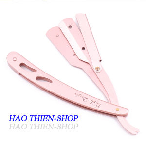 Dao cạo râu Barber Dragon - màu hồng phấn