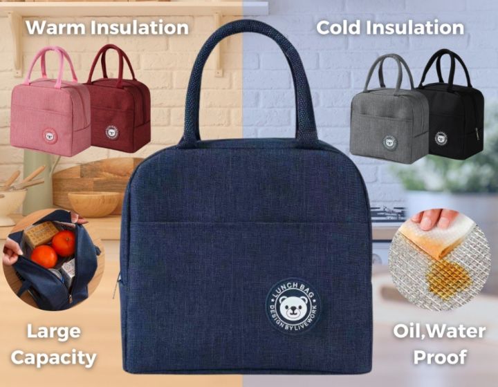 HOT DEAL Thermal Cooler Cartoon Lunch Bag: Insulated Lunch Box for Kids