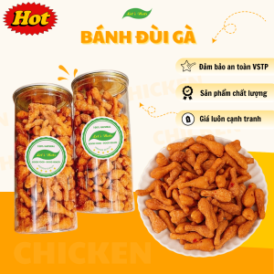 Bánh đùi gà phô mai ( quẩy đùi gà ) snack ăn vặt vị cay mặn ăn cực kỳ thích Lets Nuts