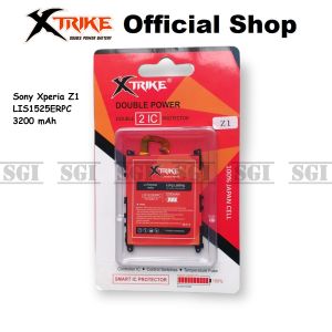 Baterai Xtrike Double Power Sony Xperia Z1 Compact C6902 LIS1525ERPC Handphone HP Dual Batre Batrai Battery