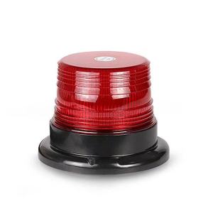 LED Strobe Light Emergency Warning Flash Beacon Light with Magnetic Base for Truck Vehicle 12-24V