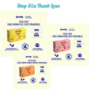 (HSD T4-2026) Thùng 48 Hộp Sữa Đậu Nành Vinamilk Super Nut Hạt Óc Chó/ Đậu Đỏ/ Hạnh Nhân 180ml.