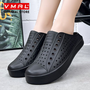 VMAL Summer Men and Women Sandals Fashion Sandals Beach Shoes House Slippers Cool Non-slip Flip Flops Slip-On Lazy Shoes 36-45